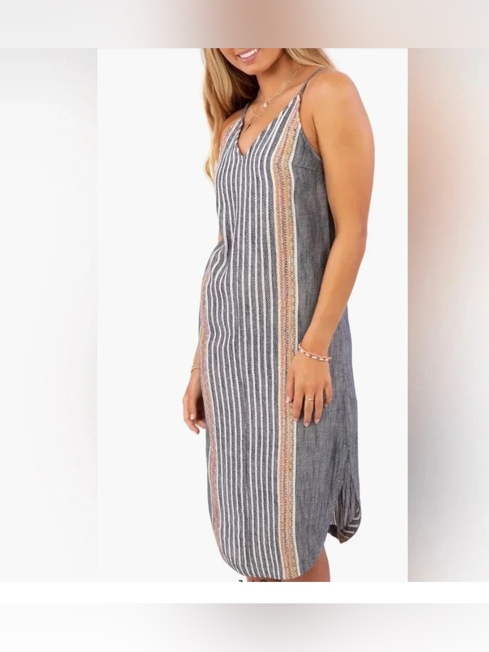 Rip Curl Golden Days striped summer dress